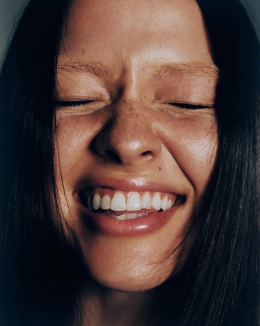 sorriso de quem é bem cuidado